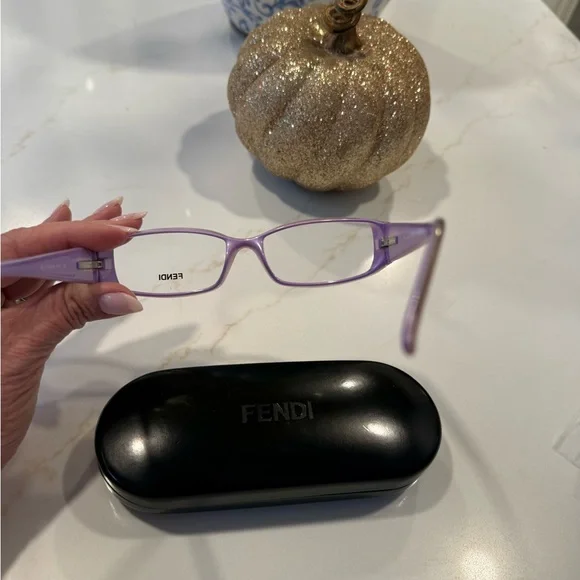 Fendi Lavender Women's Glasses - Picture 3 of 4